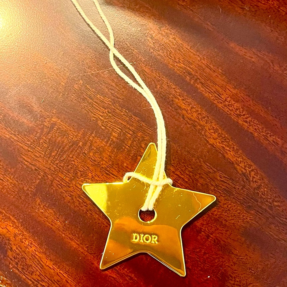 Dior bag charm